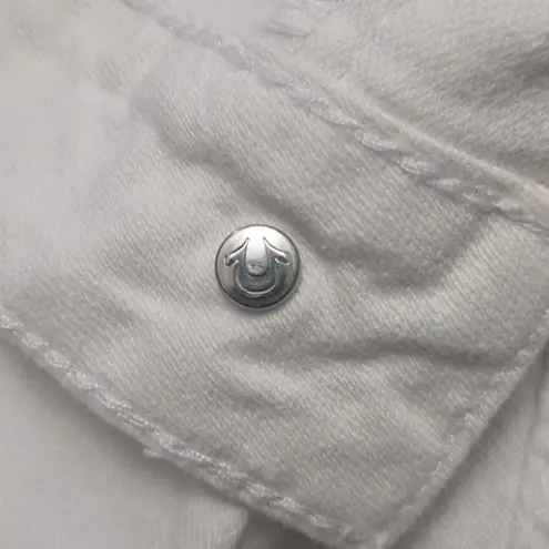 True Religion  Billy White Denim Jeans Womens Size 32