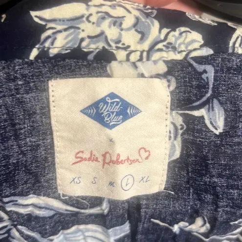 Wild Blue ✨ x Sadie Robertson Floral Print Sz Large Dress✨