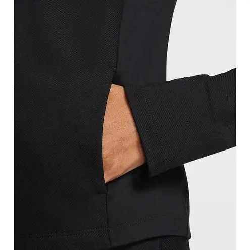 Nike  One Rib Women's Dri-FIT Full-Zip Mid Layer, Black,‎ XL Running Jacket - Image 6