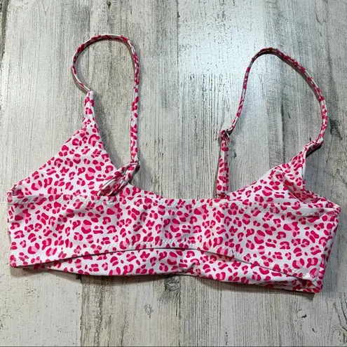 None Leopard Print Bikini Swimwear with Cover-Up Tie Side Skirt