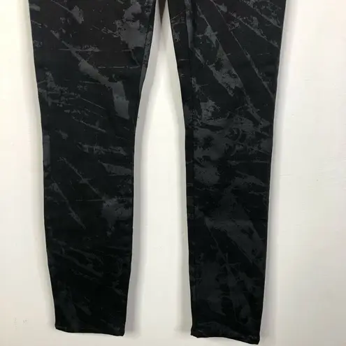 Helmut Lang Black Camo Jegging Skinny Stretch