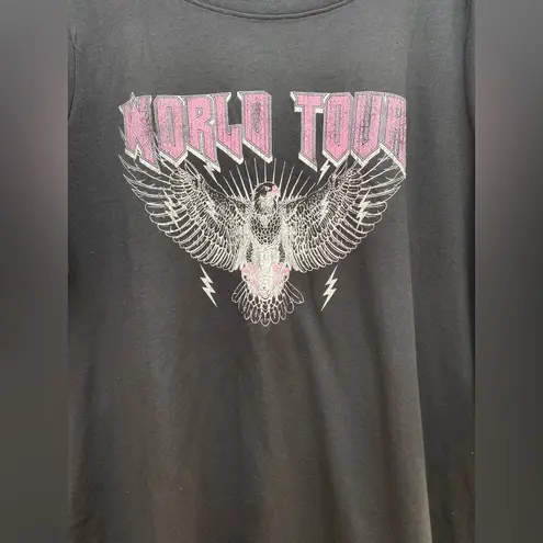NWT Prince Peter world tour black graphic plus size tee 3X 100% cotton