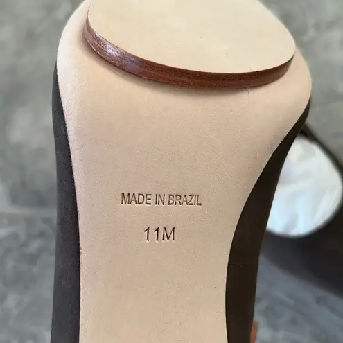 Salone Monet Anita Pump Women’s Leather Dressy Pumps, Size 11 New in Box $395 Brown