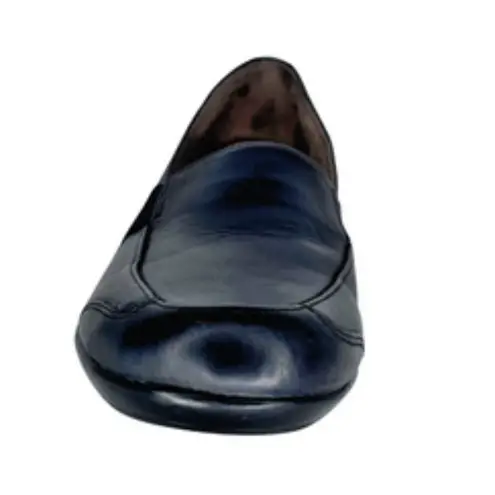 Natural Soul Naturalizer Women's Carryon Black Leather Comfort Slip-On Size 8W