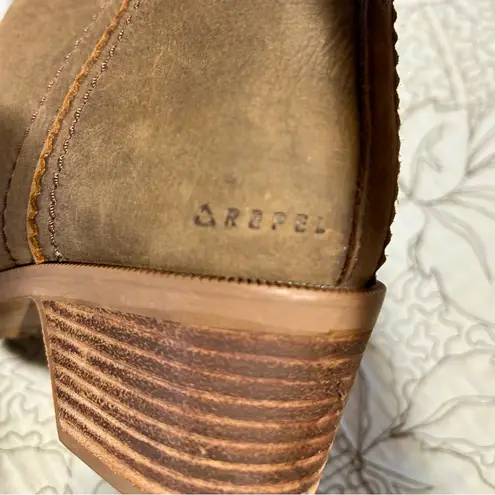 Teva Anaya Side Zip Leather Ankle Bootie in Brown 1120153 Women’s Sz 7