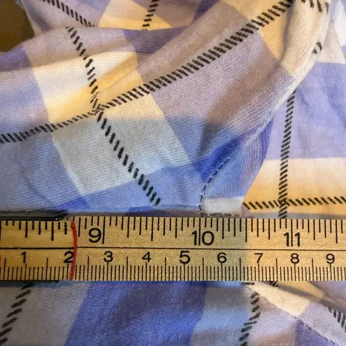 Just Love Plaid Pajama Pants in Blue and White