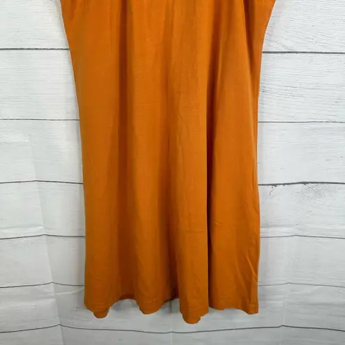 Baobab Womens size 44 Tropical Gecko Lizard Spaghetti Strap Dress Grenada Orange Size M