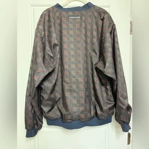 Forrester's Women's Pullover Jacket Golf Medium 1990s Vtg Blue