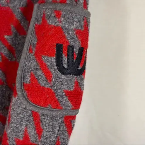 MU Sports Women’s Fleece Skirt W/Shorts & Lining Skort Christmas Reindeer Sz 38 Gray Size M