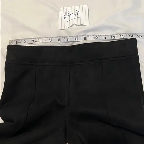 Andrew Marc sizeXS faux suede soft stretchy straight leg pants leggings like new