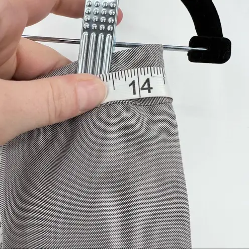 Talbots ‎ Gray Pure Silk Blend Trouser Pants Size 6 career office professional