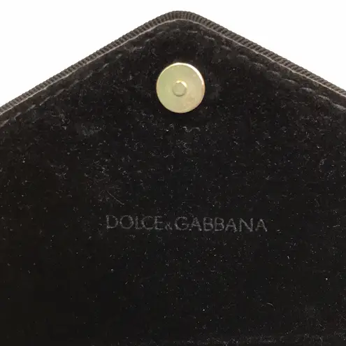 Dolce & Gabbana Black Fabric Eyeglass Case