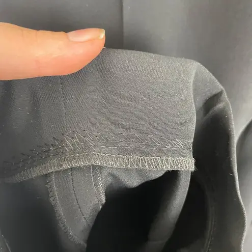 Armani Collezioni Woman's Sz 8 Black High Waisted Straight Leg Career Pants