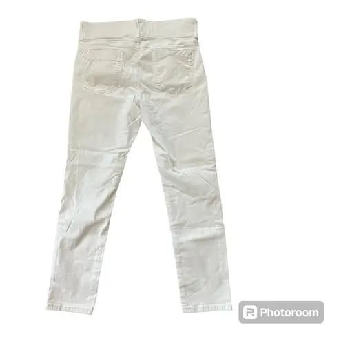 Apt. 9 White Straight Leg Jeans