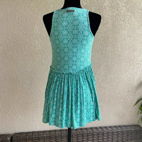 Matilda Jane Womens Tank Top Size XS It's A Wonderful Parade Sprees Whippy Green