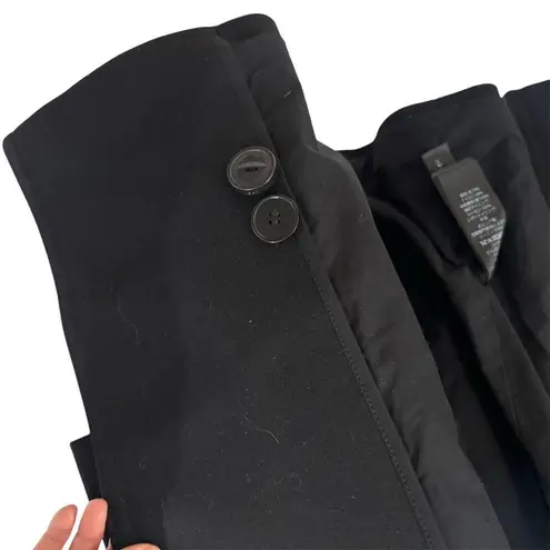 Coach wool Military Patch Naval Pea Coat NWOT