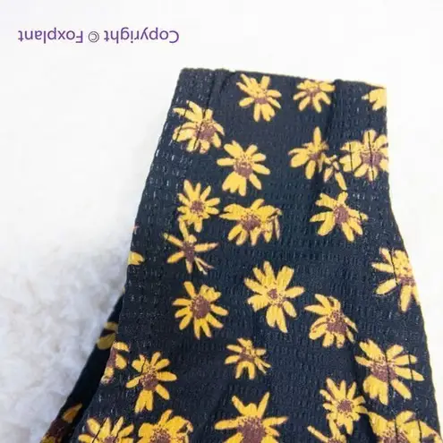 Thrills New! Set! Free People x black daisy high waist bikini, US size S