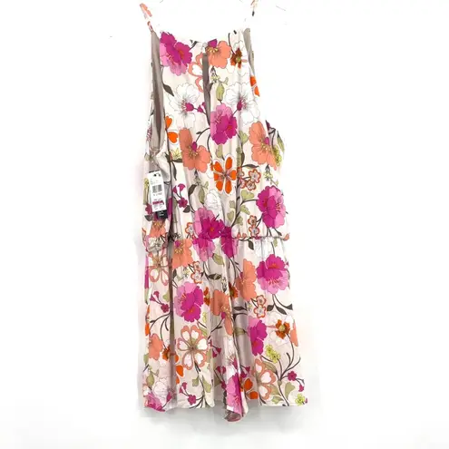 BCX Bc Juniors' Floral Romper Multi Color Size XL NWT