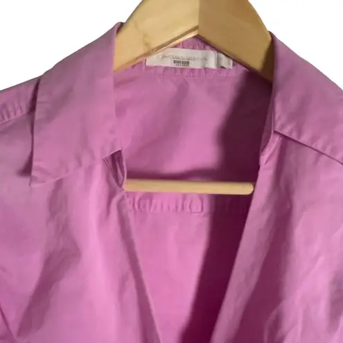 Jonathan Simkhai Aulora Pink Cut Out Short Sleeve A