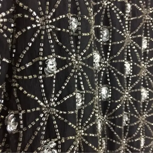 Papell Boutique Vintage Black Beaded Blazer
Size S