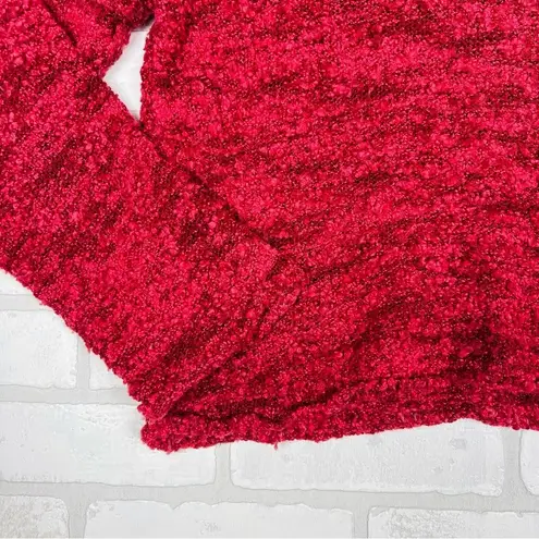 Columbia  WOMENS PULLOVER SWEATER‎ KNITTED CREW NECK LONG SLEEVES RED SIZE LARGE