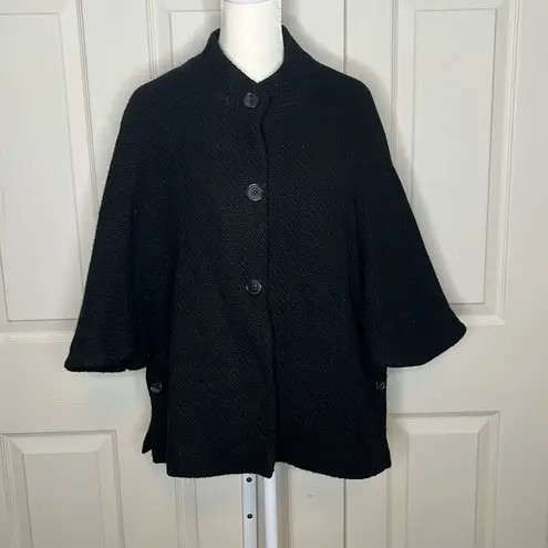 Talbots  Wool Blend Cape Coat Size small - Image 4