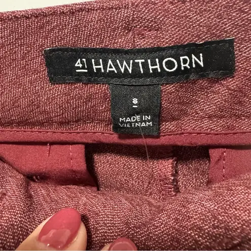 41 Hawthorn Becca Mid Rise Bootcut Pant NWT size 8 in Rumba Red Heather