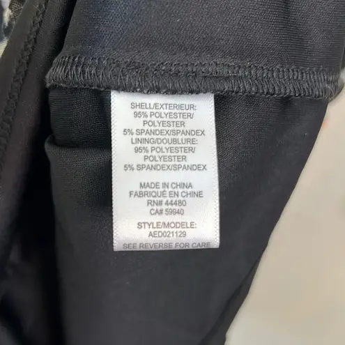 AFRM Los Angeles Gesine Long Sleeve Ruched Bodycon Dress Size S In Spruce Bloom Black