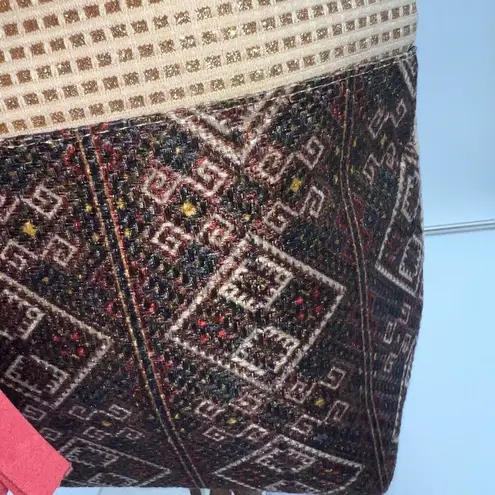 Boho Tassel And Gold Thread weaved Sling/Backpack