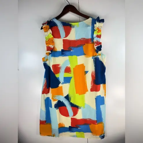 Betsey's Boutique Shop paisley midi dress with flared sleeves Orange Xl Pink