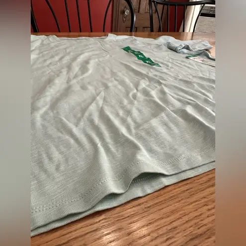 Orvis NWT Scoop Neck Pima Cotton Elbow Sleeve Top Sz XL 25β p2p