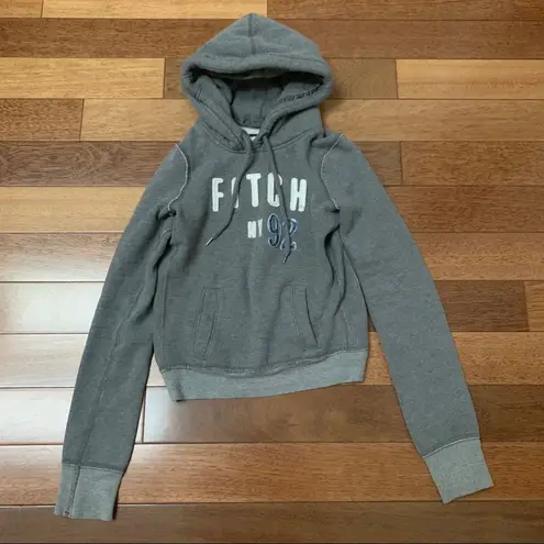 Abercrombie & Fitch  | Gray Hoodie Slim Fit XS - Image 1
