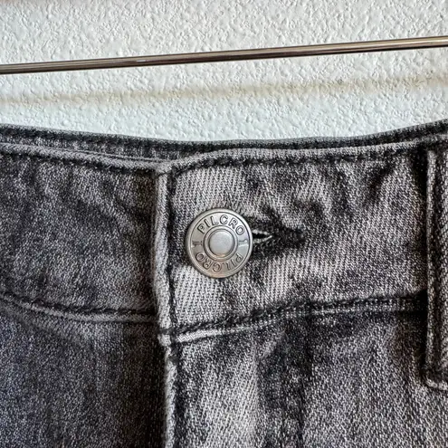 Pilcro Black and Gray Signature High Rise Shorts Women's 30