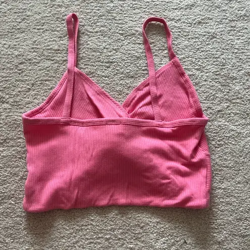 Wilfred ARITZIA pink cropped tank Size S