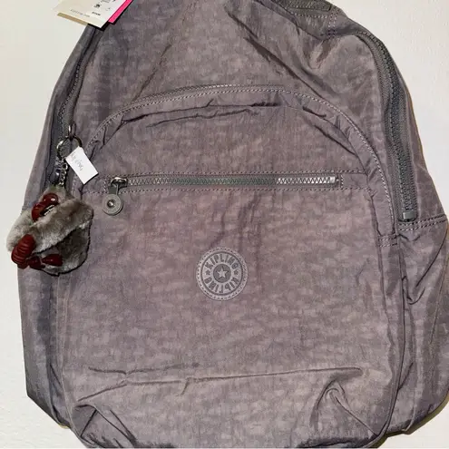 Kipling  Seoul Large Backpack, Cool Gray Tonal, w Laptop Protection, NEW