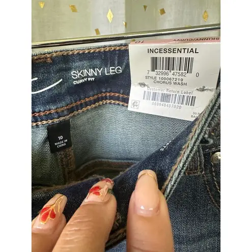 INC International Concepts International Concepts INC NWT Curvy Tummy Control Fit Mid Rise Skinny Leg Jeans