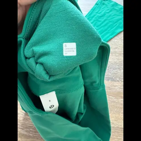 Lululemon  Align Mini Flare High Rise 32” Cascadia Green Size 8 NWT