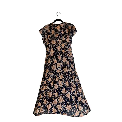 Birds of Paradis by trovata Kristi Midi Dress Blue