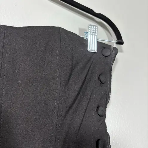 Club Monaco Women's Black Strapless Corset Bustier - Size XS - Sexy Romantic Top