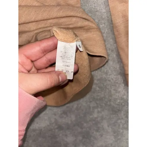 Mollusk California Sweatshirt S Orange Surf Shop Boat Neck Thin USA