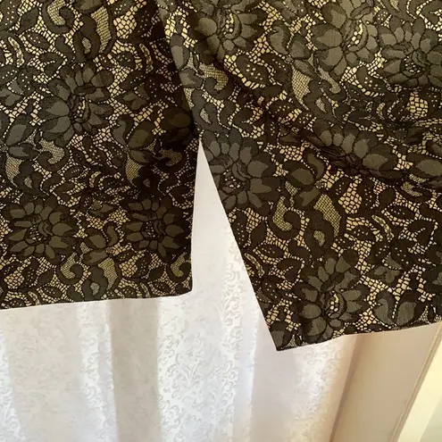 Bisou Bisou by Michele Bohbot Brocade Coat Sz-L