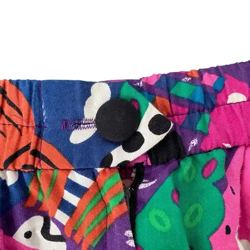 Vintage Roberto Dei Como Italy 2 Piece Suit Set Blazer Skirt Dog Gondolier 10 Pink