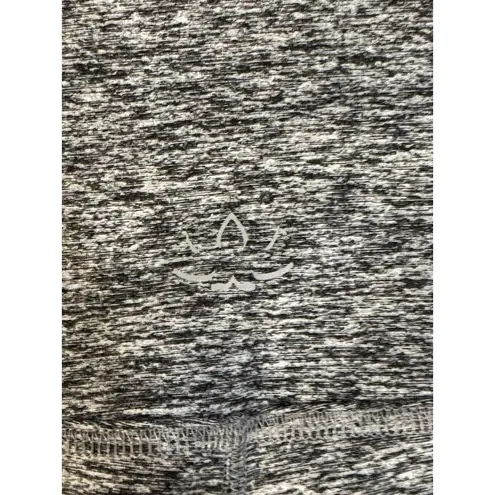 Spacedye High Waisted Biker Short in Black & White BEYOND YOGA XXS