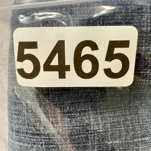 Aura Riders by Lee Womens Jeans 8 Average Mid Rise Straight Leg Embellished