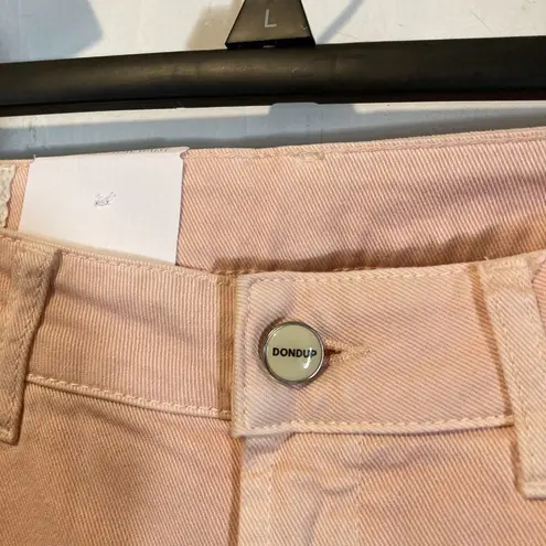 Dondup women's size 32 light rose pink rip distressed MONROE jeans 32x28 32x29