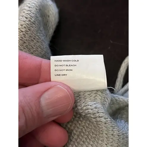 Greenbrier International Scarf Womens One Size Gray Knit Fringe Acrylic Winter