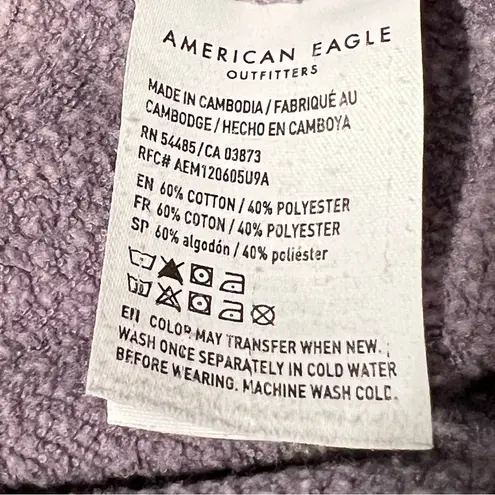 American Eagle  AHH-MAZINGLY Soft Jegging Fit TieDye Pink/Purple Sweatshirt SMALL