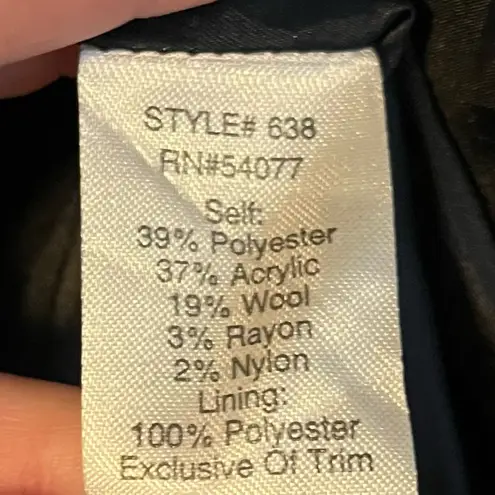 CAbi  • Brown Tweed Blazer with Notched Lapel and Tailored Fit - Image 5