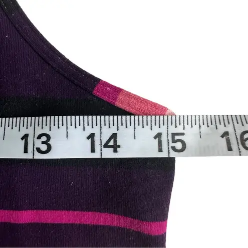 Lululemon  Cool Racerback Pow Stripe Angel Wing / Hyper Stripe Pink/Plum size 0 thumbnail 4
