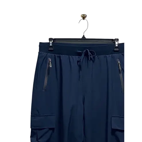 Boutique LFBJN Performance Joggers Navy Blue Size XL Workout Moisture Wicking